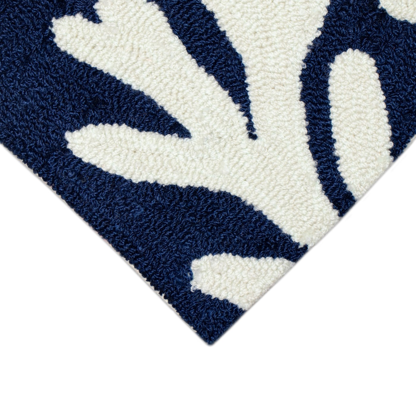Liora Manne Capri Coral Border Indoor Outdoor Rug Navy All Rugs Trans Ocean The coral branch motif is a classic timeless design that goes with many styles. liora manne capri coral border indoor