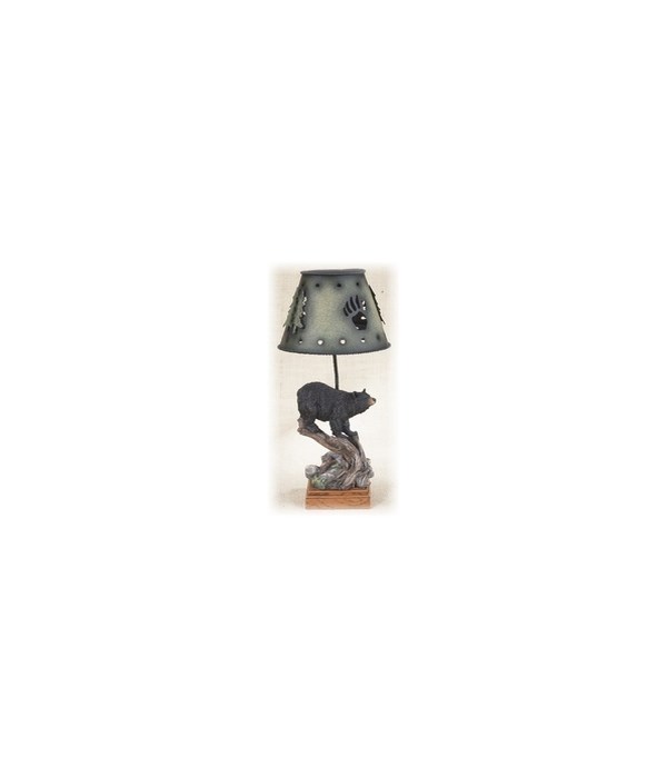 Bear Candle Lamp 13 in. H