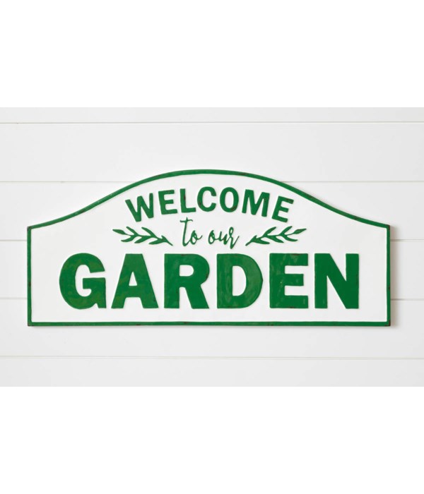 Sign - Welcome to Our Garden