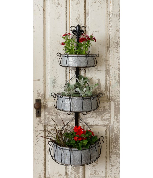 Tiered Wall Planter