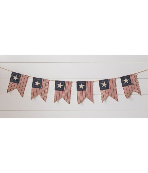 Patch American Flag Banner