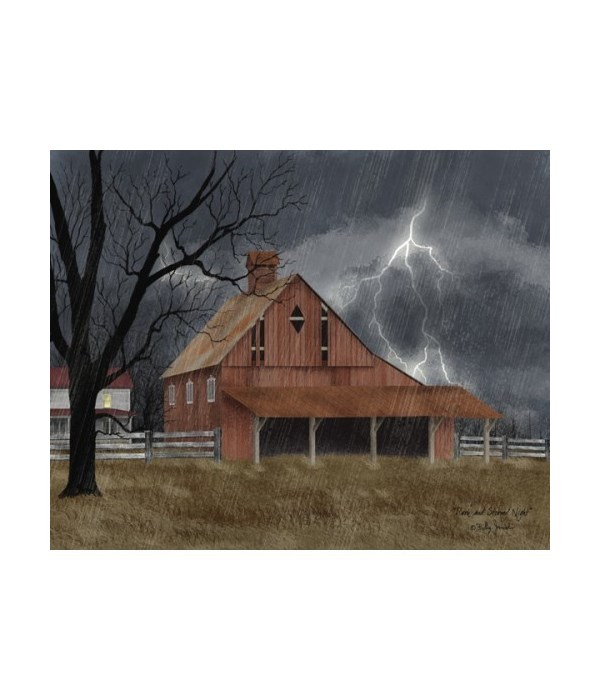 Dark And Stormy Canvas 12 x 16 in.