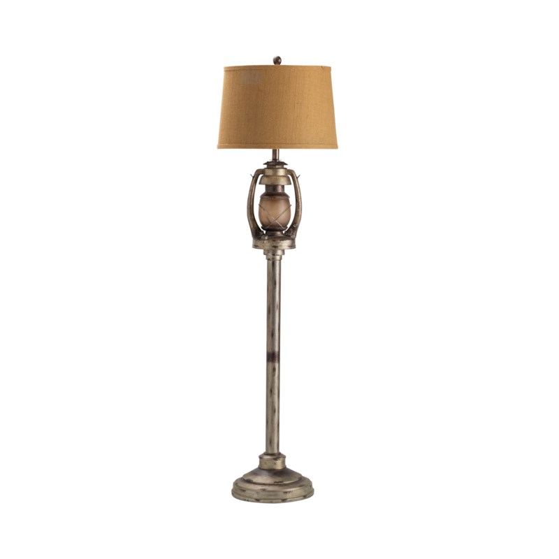 Crestview Collection Oil Lantern Floor Lamp