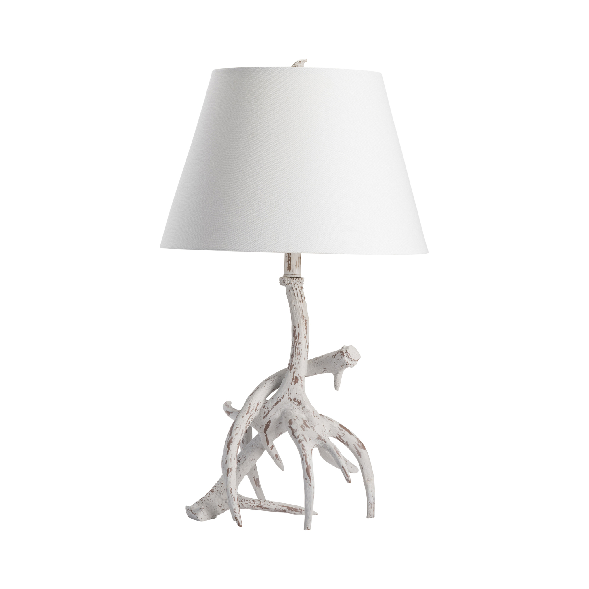 antler table lamp next