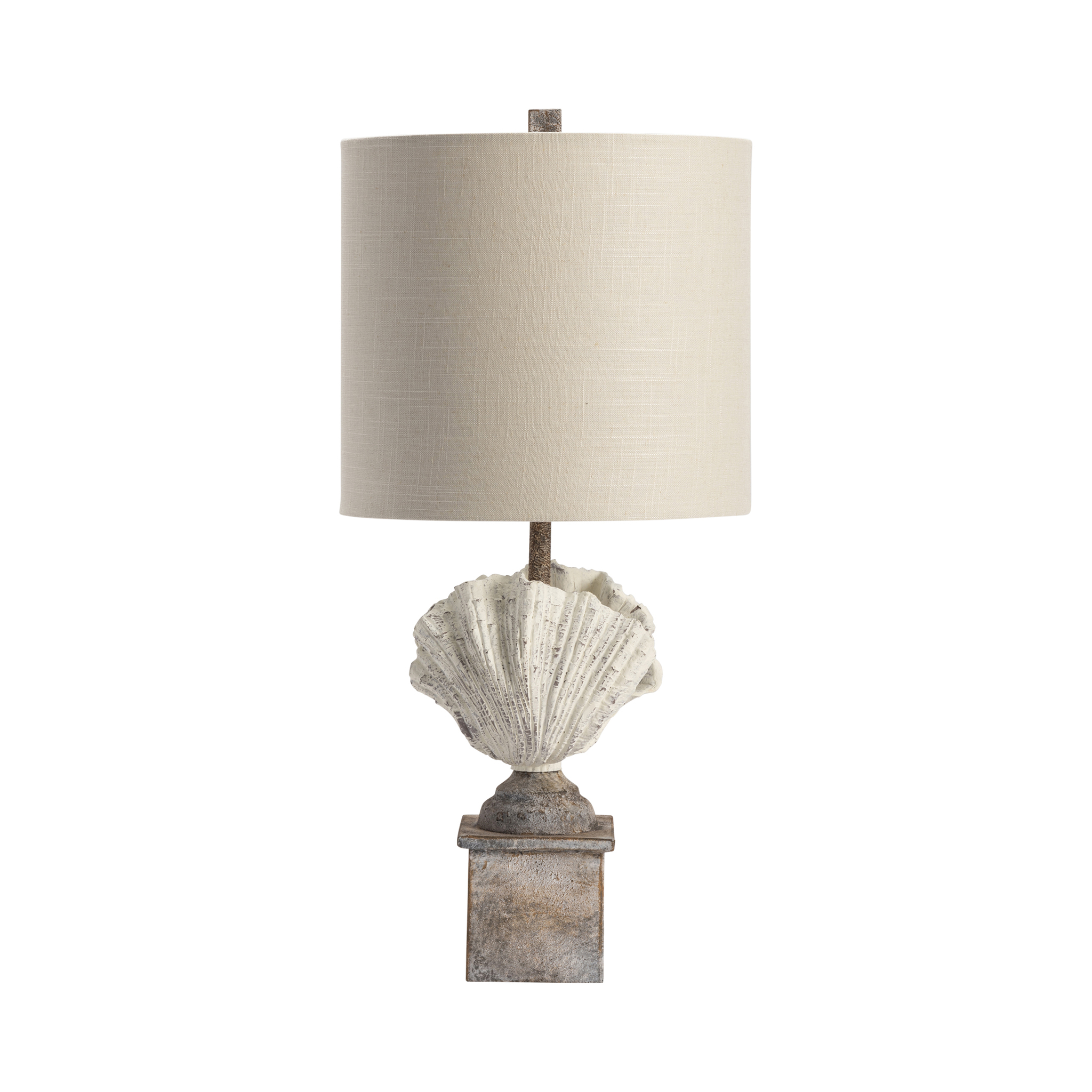 Crestview Collection Coastal Shell Finial Table Lamp coastal