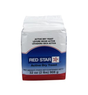 RED STAR YEAST 2LB VAC PAC