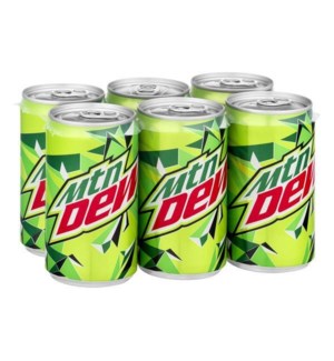 MOUNTAIN DEW 7.5 OZ 6 CT CANS