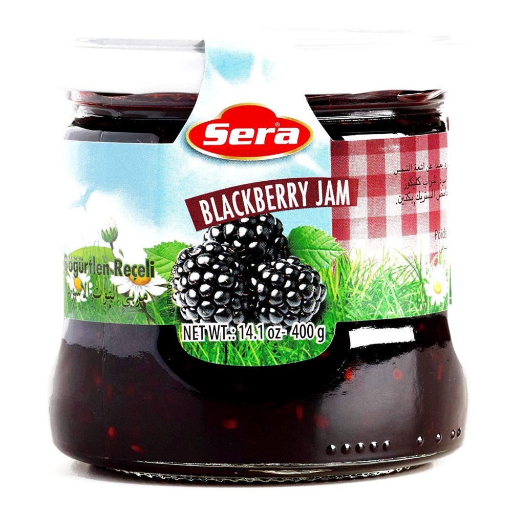 SERA BLACKBERRY FRUIT JAM 370 G 