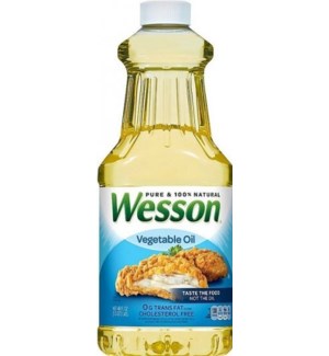 WESSON PURE VEGETABLE OIL 48OZ 