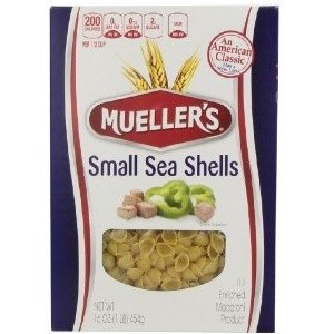 MUELLER'S SMALL SEA SHELLS 16OZ  