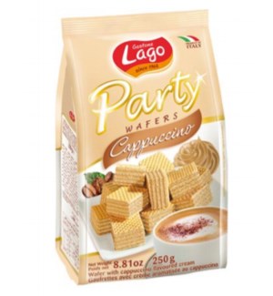 ELLEDI CAPPUCCINO PARTY WAFER BAGS 250 G 10/CASE