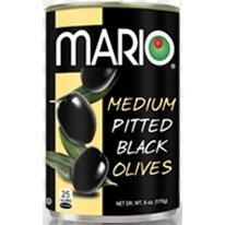 MARIO BLACK OLIVES MEDIUM 6OZ  
