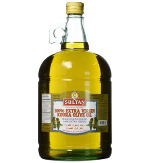 SULTAN EX VIRGIN KOURA OLIVE OIL GLASS 3 L 