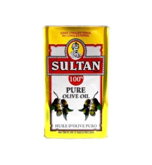 SULTAN PURE OLIVE OIL 1 GAL CAN RED 