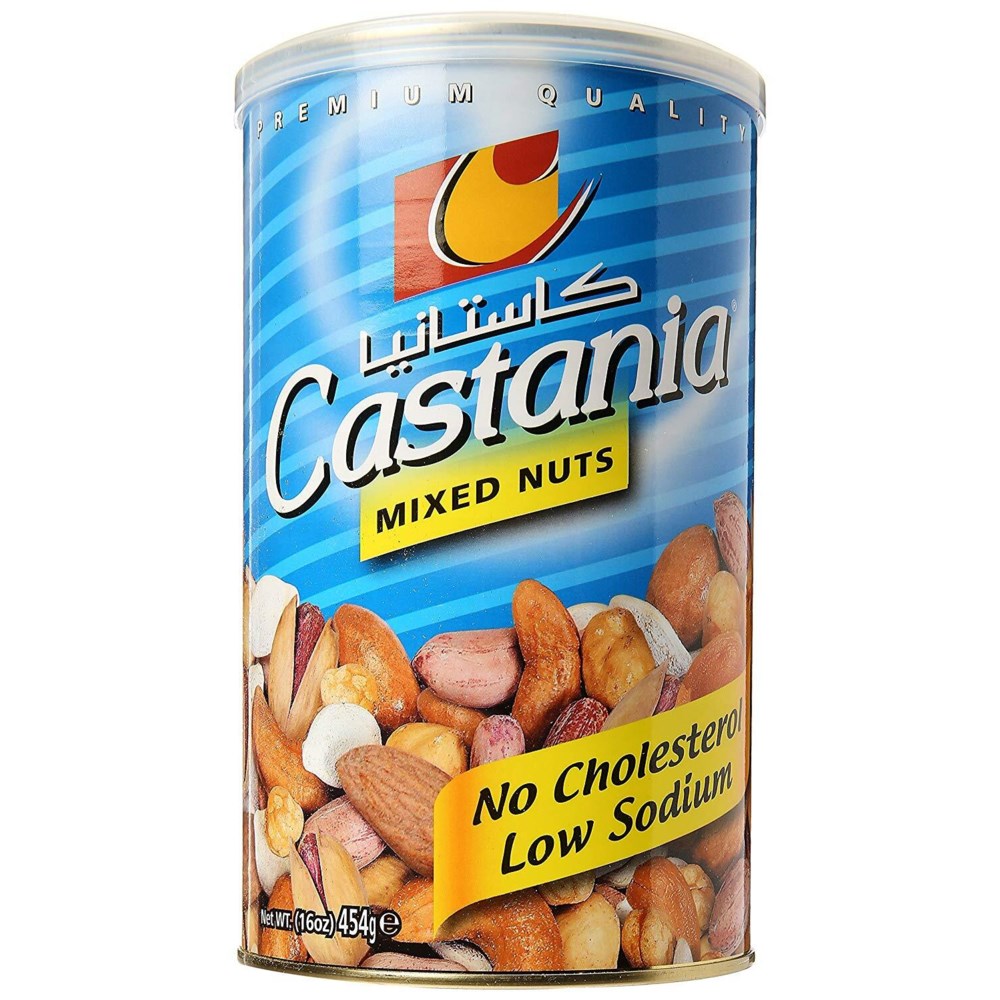 CASTANIA MIXED NUTS (Low sodium can )