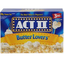 ACT 2 POPCORN BUTTER LOVERS 3CT  12/CASE