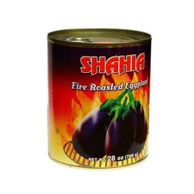 SHAHIA FIRE ROSTED EGGPLANT 28OZ 
