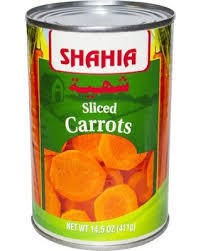SHAHIA SLICED CARROTS 14.5 OZ 