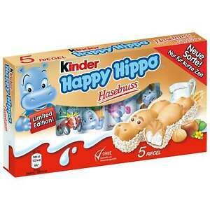 KINDER HAPPY HIPPO HAZELNUT 5PCS