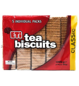 ETI TEA BISCUITS CLASSIC 5*7.05OZ
