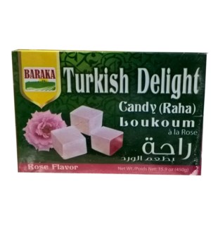 BARAKA ROSE TURKISH DELIGHTS 450 G