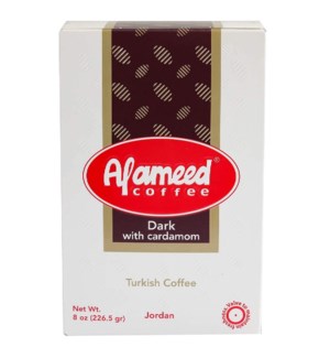 ALAMEED DARK COFFEE/CARDAMON 1/2 LB. 