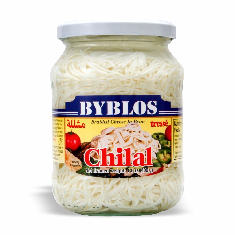 BYBLOS CHILAL CHEESE JAR 14 OZ