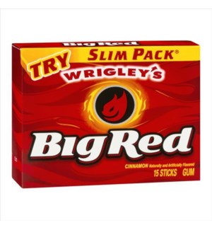 WRIGLEY PTY BIG RED 15 STICKS