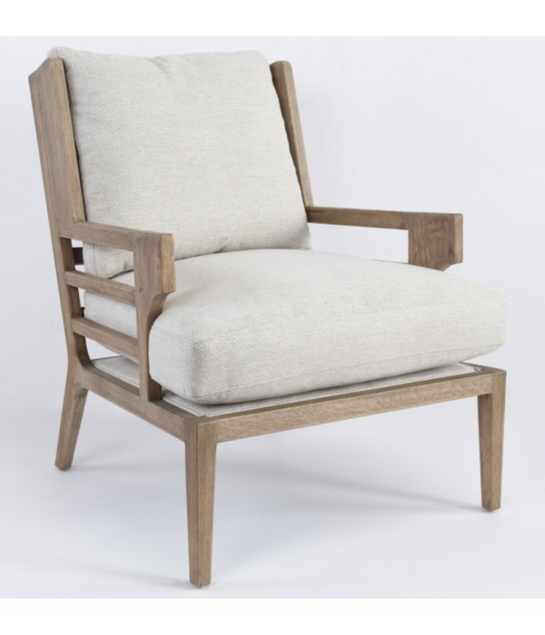 Rodger Accent Chair Pearl White