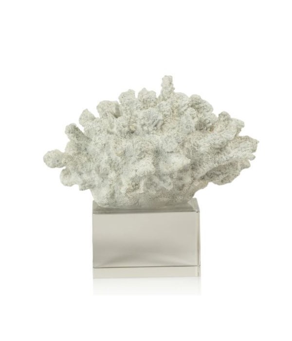 White Coral on Acrylic Base, Design B