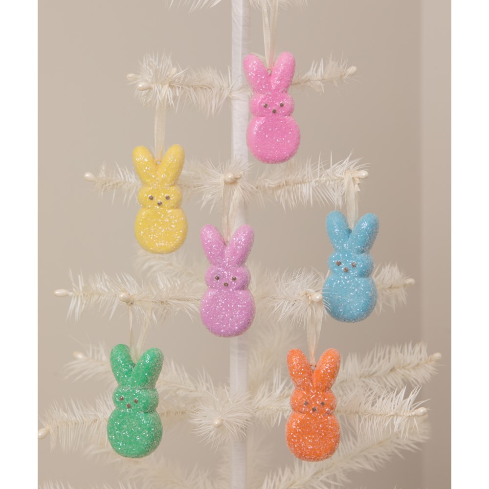 Peeps Bunny Ornaments S6