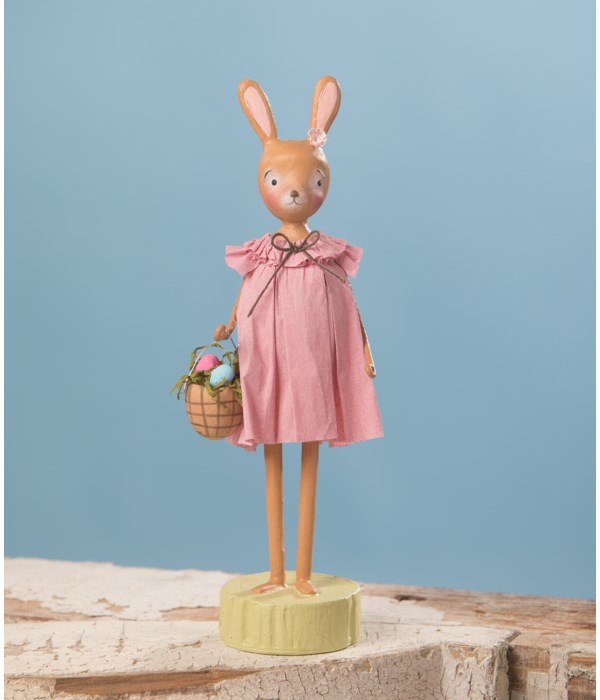 Rosey Bunny With Basket