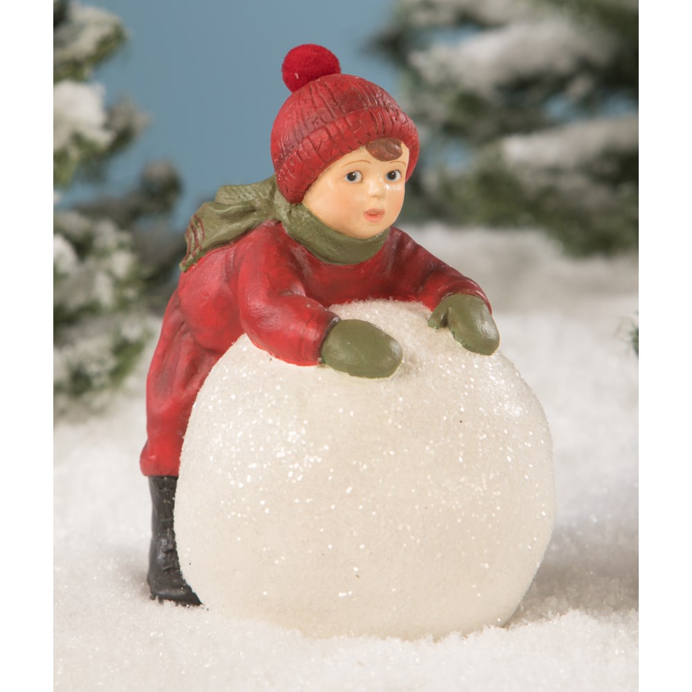 Adam Makes a Snowball
