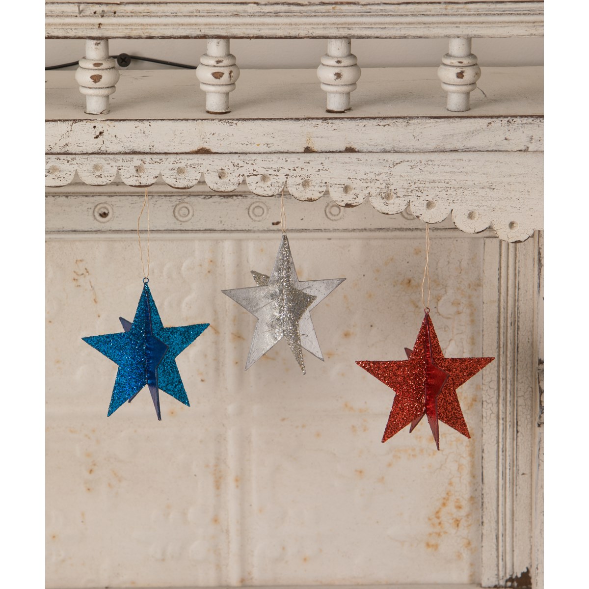 Americana Star Ornaments S3