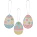 Polka Dot Egg Tin Ornament 3A