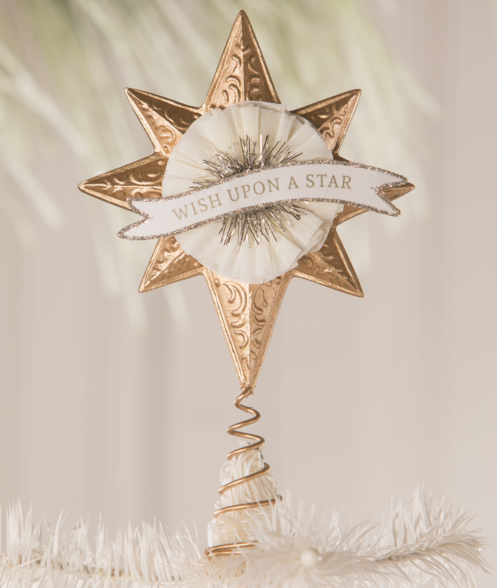 Wish Upon A Star Tree Topper Tree Toppers Bethany Lowe Designs