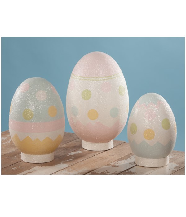 Easter Eggs Large Paper Mache S3
