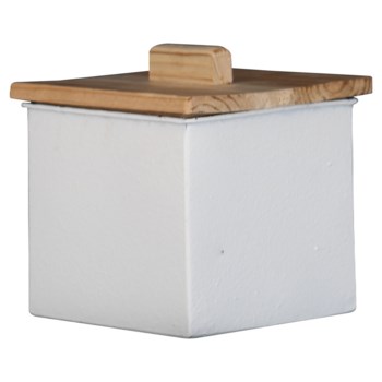 BLANCA CANISTER WHITE