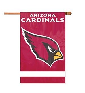 Arizona Cardinals Applique Banner Flag