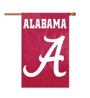 Alabama Crimson Tide Applique Banner Flag
