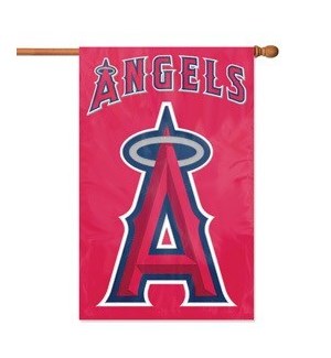 Los Angeles Angels Applique Banner Flag