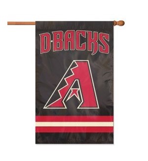 Arizona Diamondbacks Applique Banner Flag