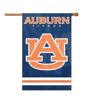 Auburn Tigers Applique Banner Flag