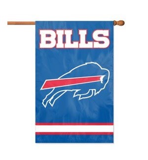 Buffalo Bills Applique Banner Flag
