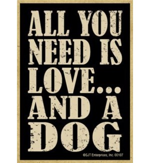All you need is love…and a dog