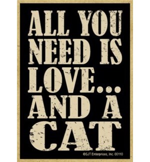 All you need is love…and a cat