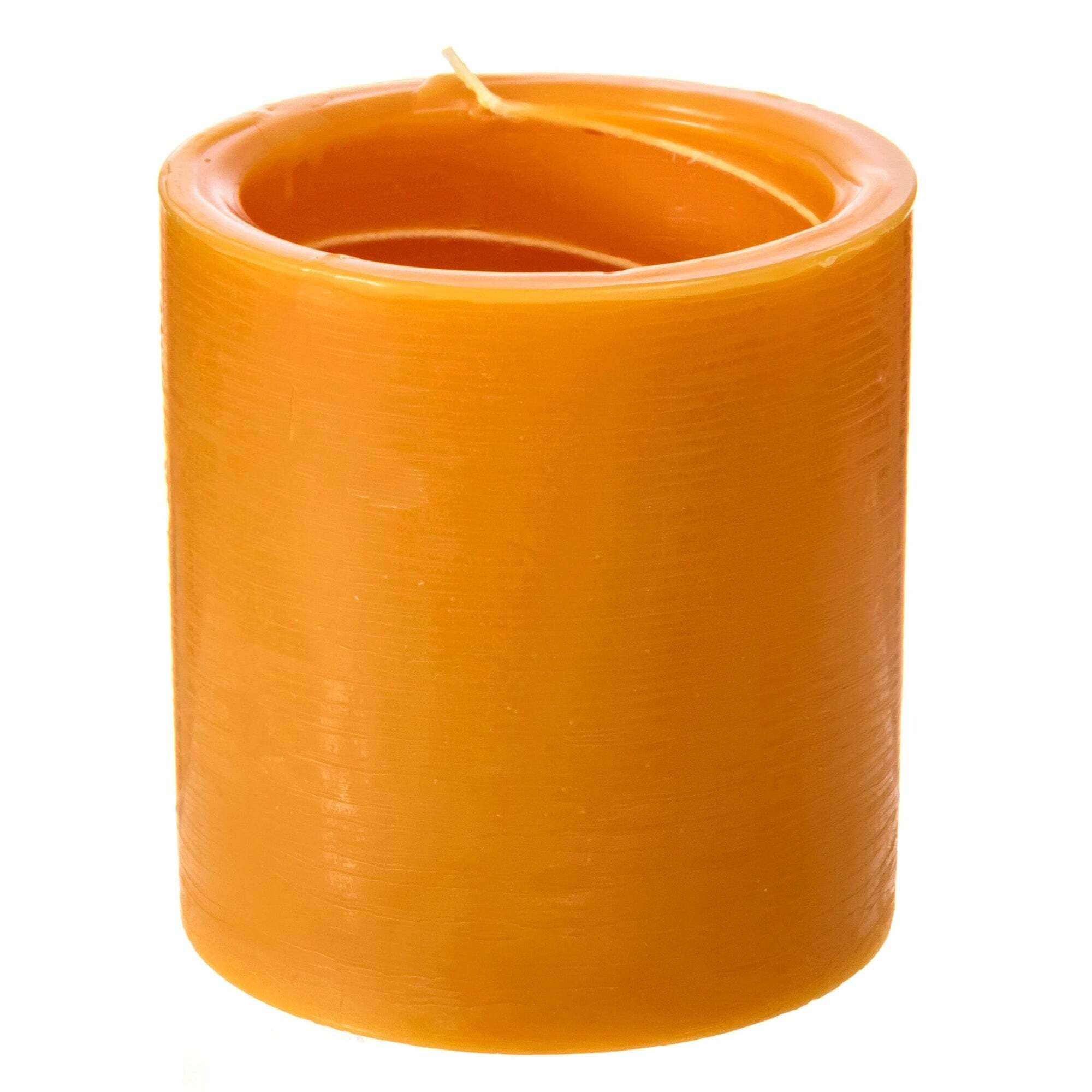 Spiral Light Candles Saffron + Almond (MEDIUM) afton candle with
