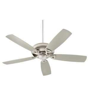 Alto Patio 62-in Satin Nickel Indoor/Outdoor Ceiling Fan (5-Blade)