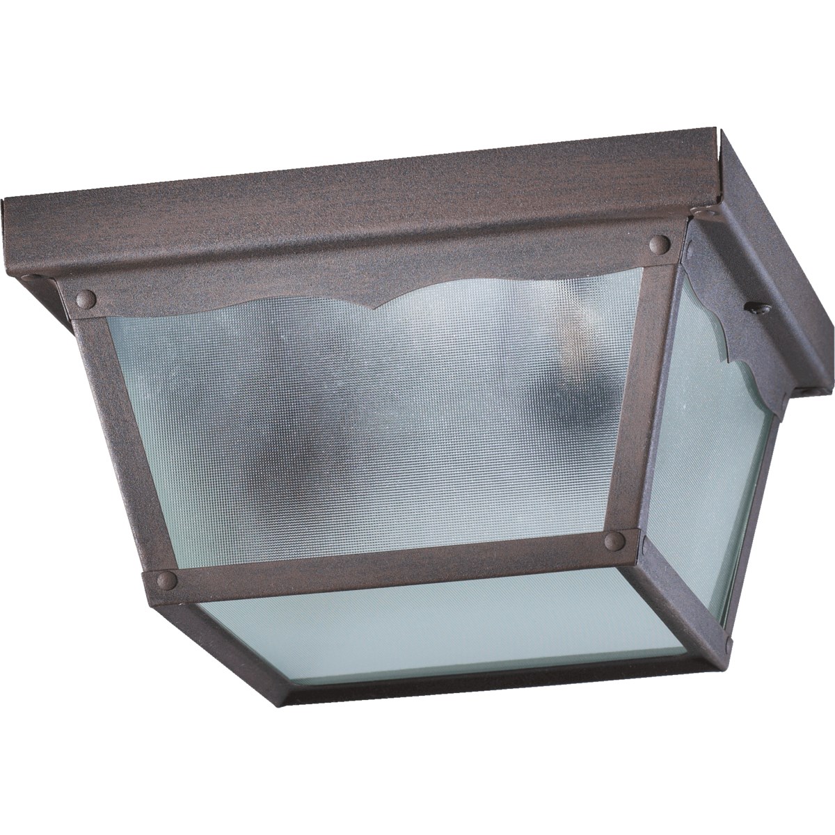 9 Inch Ceiling Mount Rust