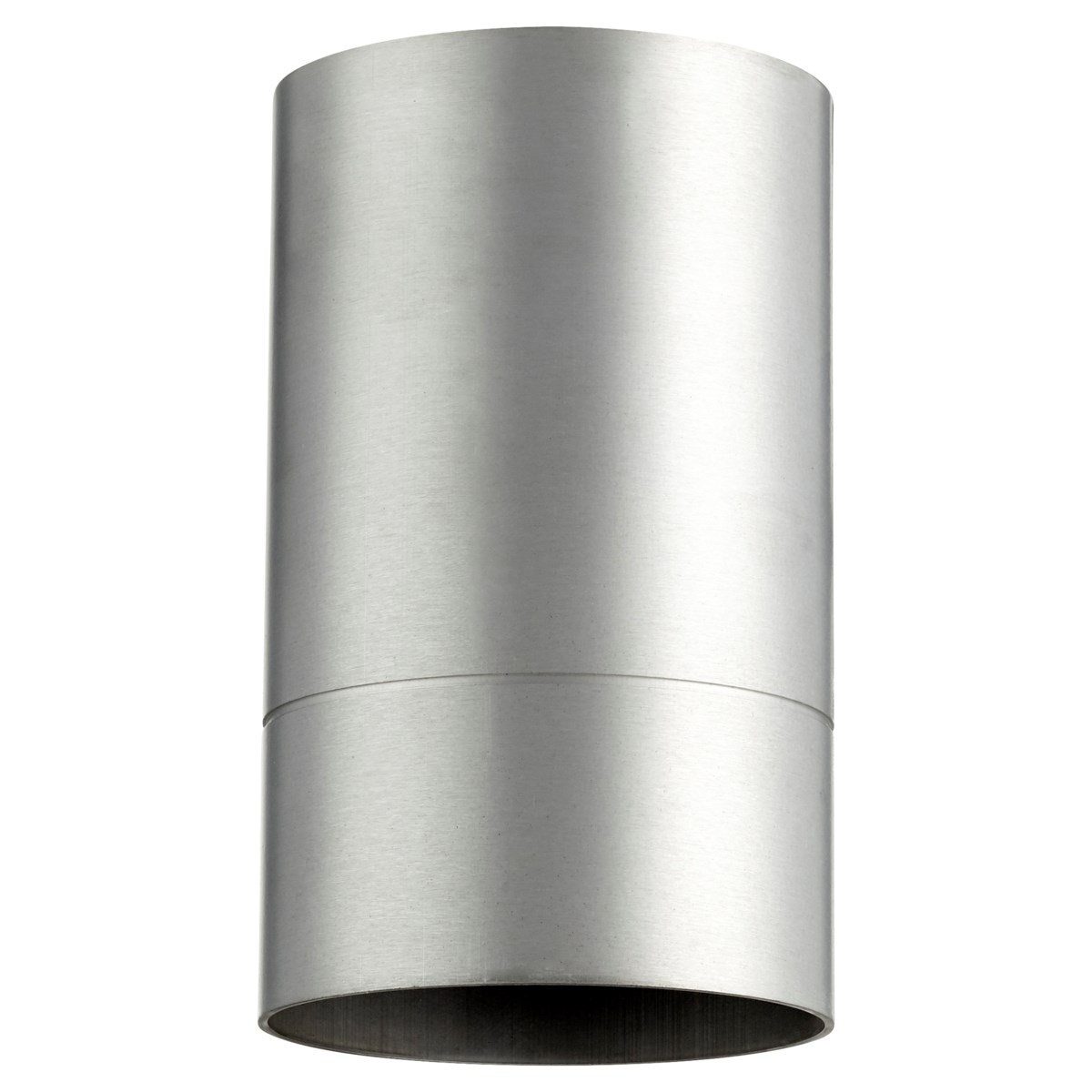 Cylinder 7 Inch Ceiling Mount Brushed Aluminum